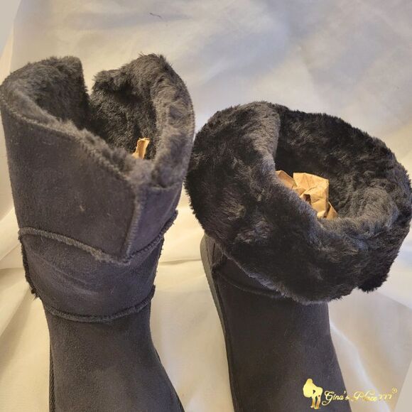 🖤 Brand New Women's Black Arnina Cozy Faux Fur Winter Boots Size 6.5, 7 - Picture 4 of 16
